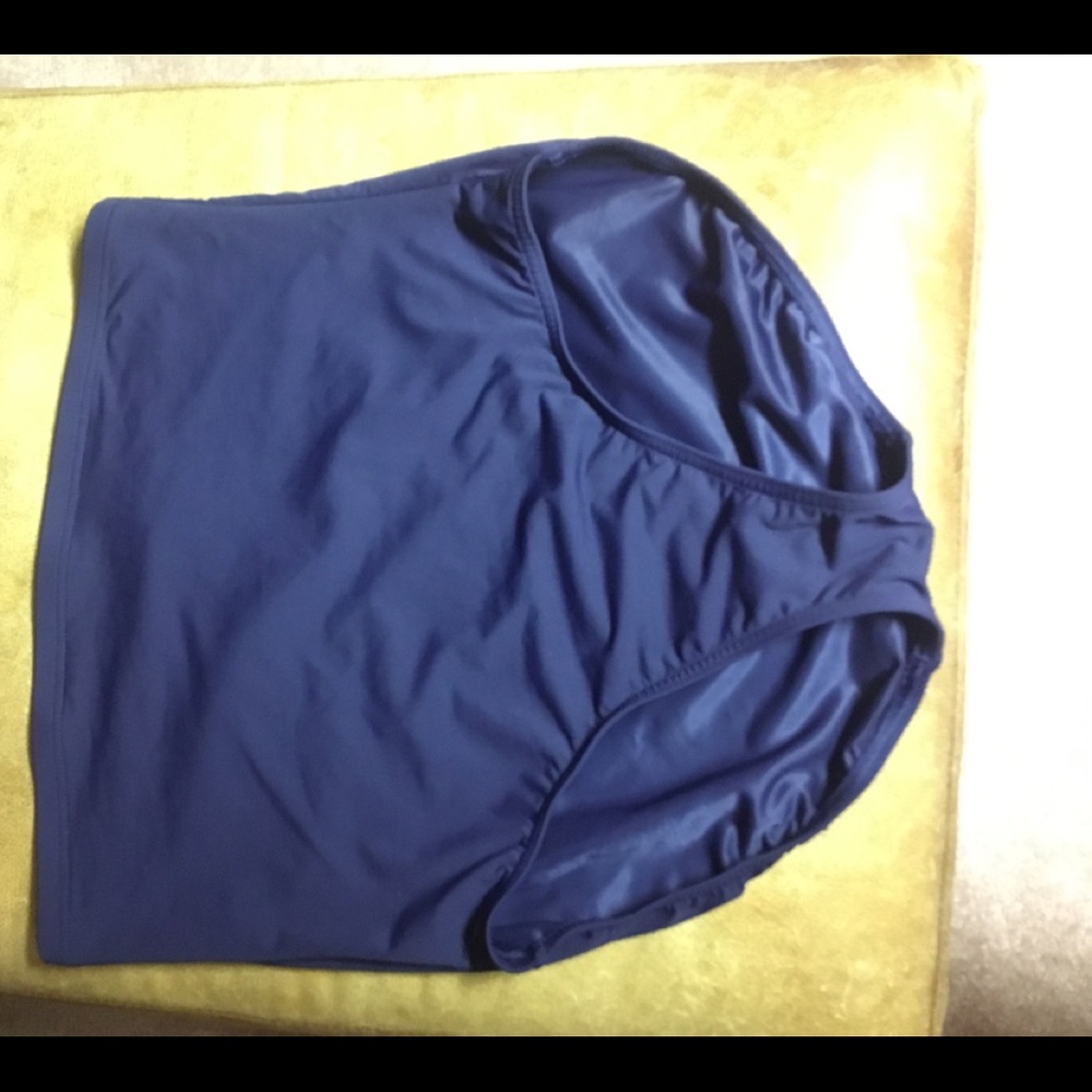 Lands Ends High Waisted Bikini Bottom